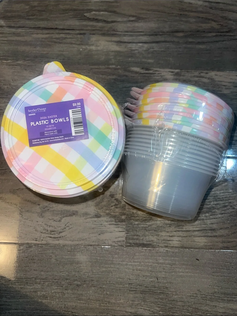 N/A pastel plaid